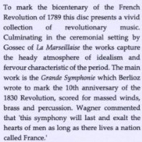 Music from the French Revolution