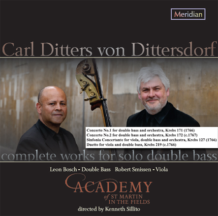 Dittersdorf - Complete works for solo double bass (Meridian)
