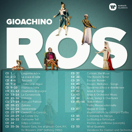 Rossini Edition - Rossini 150th Anniversary 1868-2018 (Warner Classics)